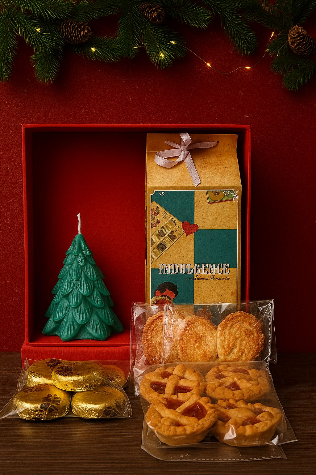 Christmas Candle Eve Hamper