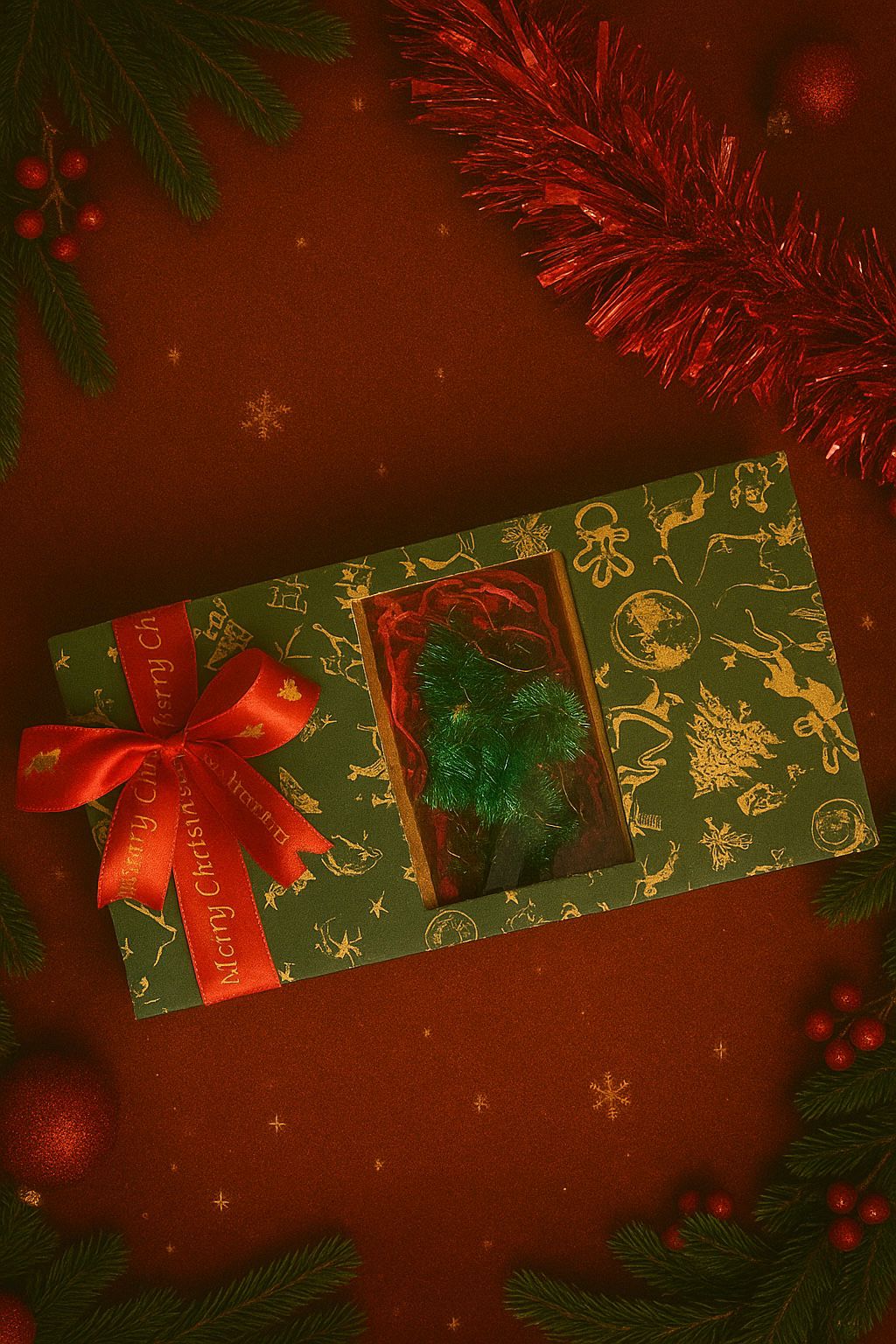 Christmas Rectangle Festive kit
