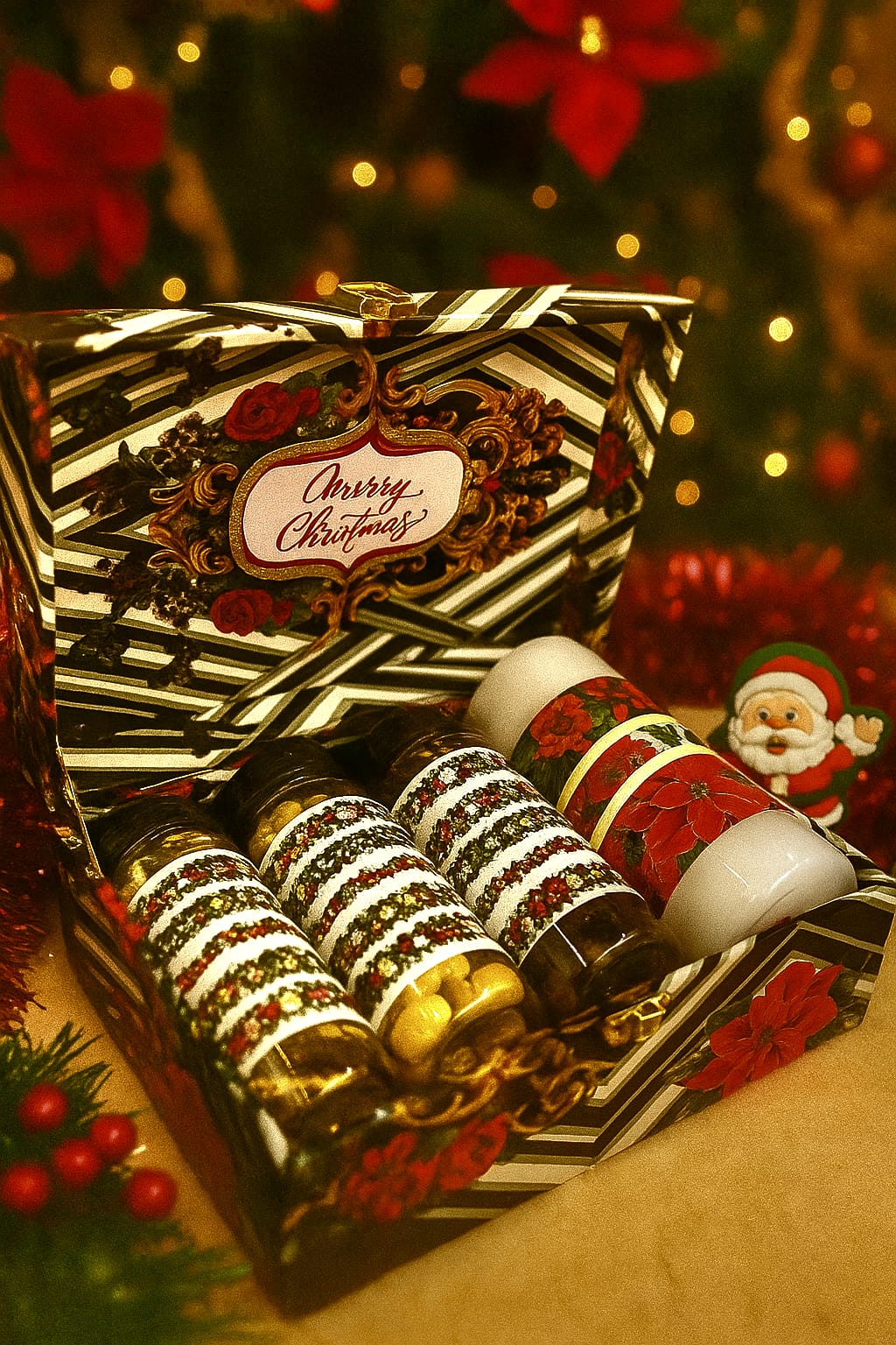 Christmas Zigzag Box