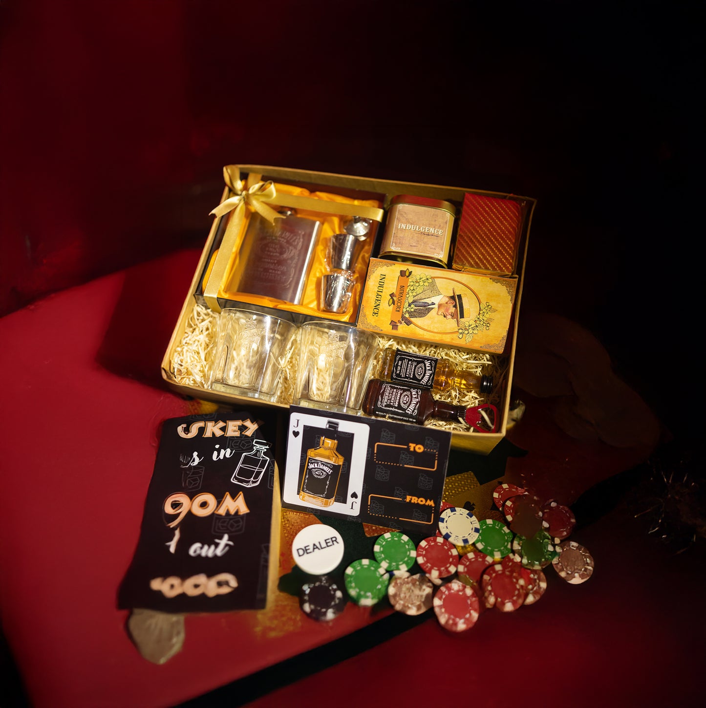 Limited Edition Jack Daniel’s Miniature Hamper – The Ultimate Gift for Whiskey Lovers