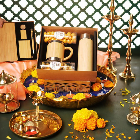 Bamboo Wood Hamper