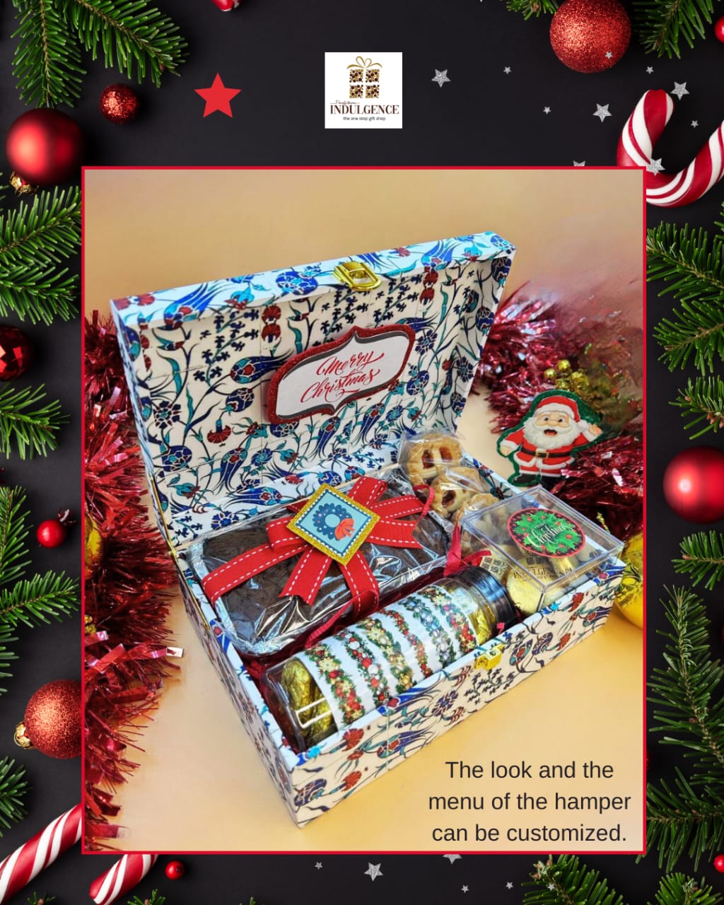 Premium MDF Christmas box hamper