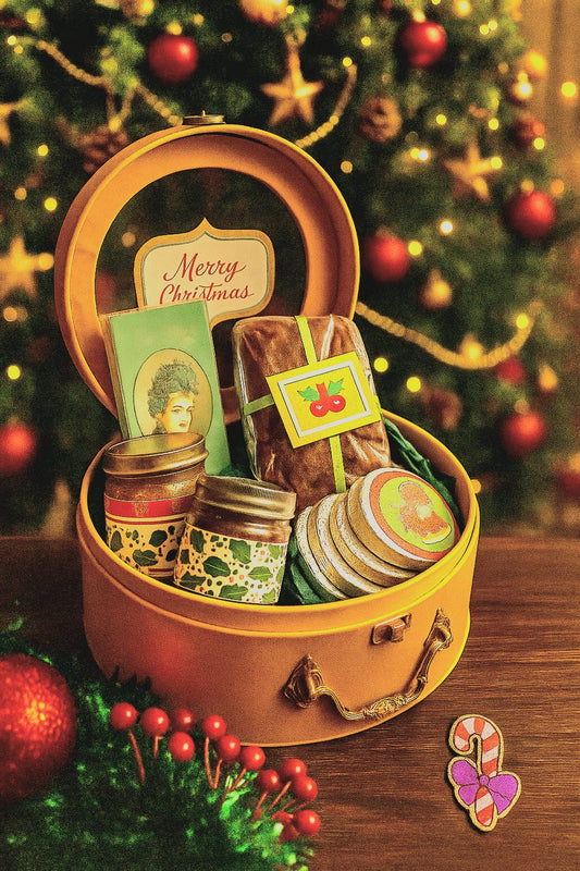 Round Trunk Leatherite Hamper