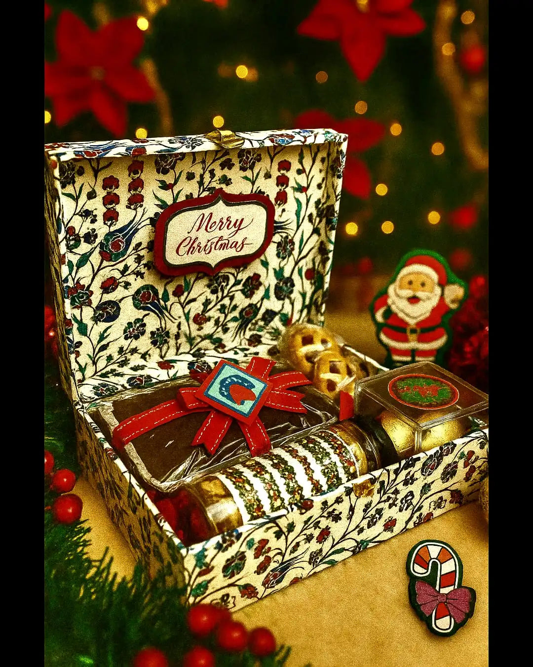 Christmas Floral Box