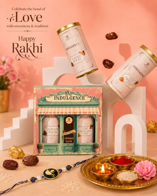 Combo pack - Almond rock & Stuff dates